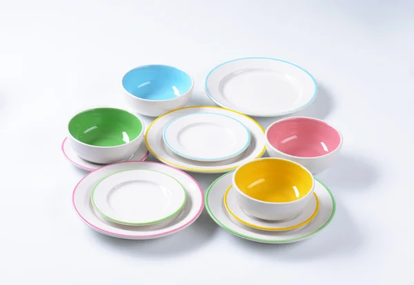 12 piece dinner set — Stock Photo, Image