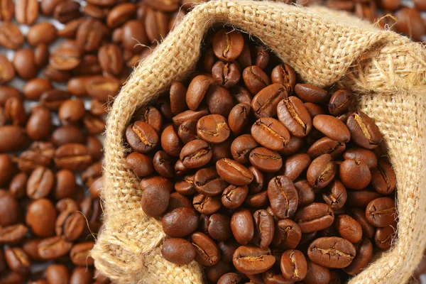 Geröstete Kaffeebohnen — Stockfoto