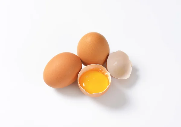 Ouă brune — Fotografie, imagine de stoc