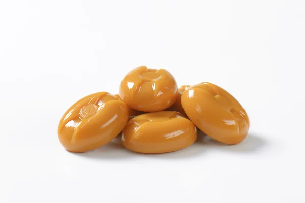 Caramel candies — Stock Photo, Image