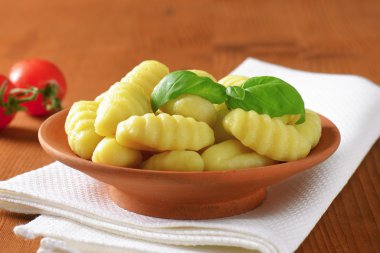 pişmiş gnocchi