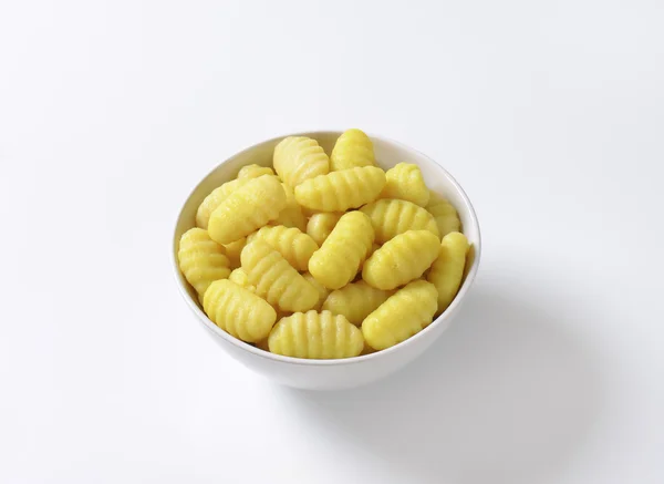 Gekookte gnocchi — Stockfoto