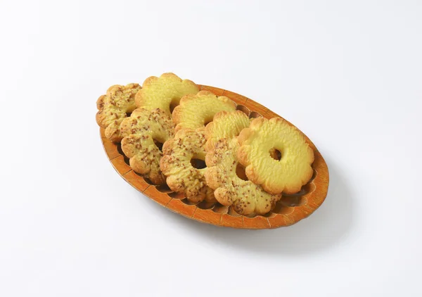 Máslo cookies — Stock fotografie