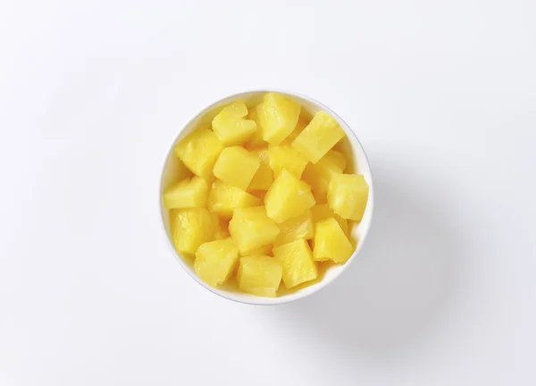 Кусочки ананаса — стоковое фото