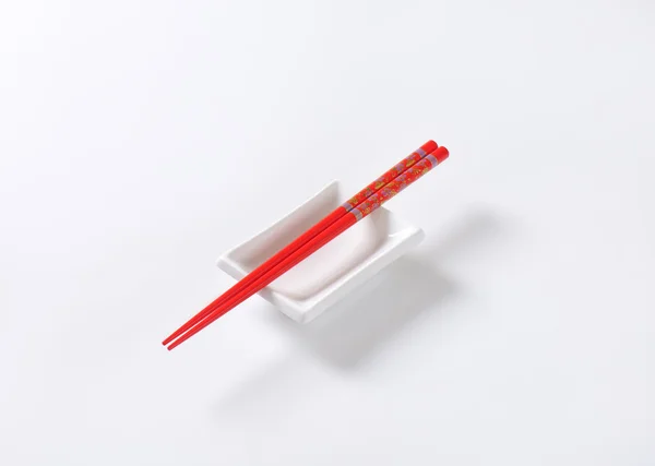 Chopsticks and bowl — Stock Photo, Image