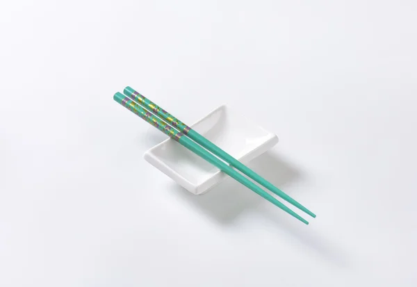 Chopsticks and bowl — Stock Photo, Image