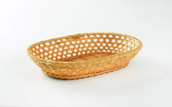 Wicker bowl — Stock Photo, Image