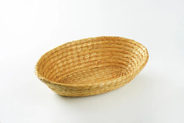 Wicker bowl — Stock Photo, Image