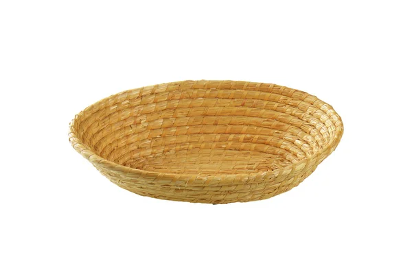 Wicker bowl — Stock Photo, Image