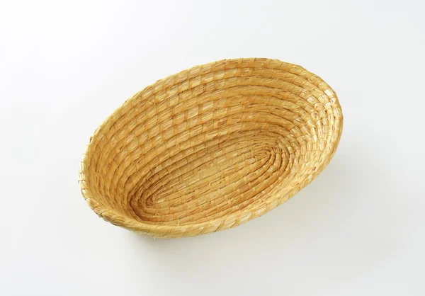 Wicker skål — Stockfoto