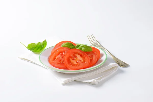 Tomatenscheiben — Stockfoto