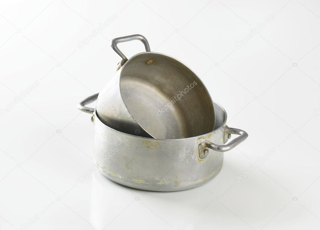 old saucepans