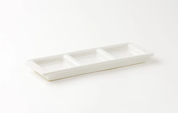 White tray — Stock Photo, Image