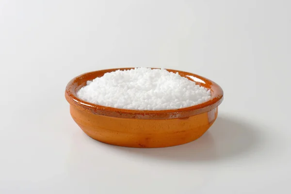 Grova finkornig salt — Stockfoto