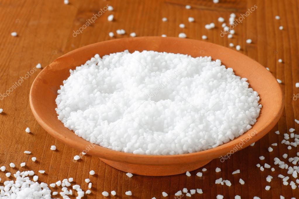 Coarse grained salt — Stock Photo © ajafoto 82801038