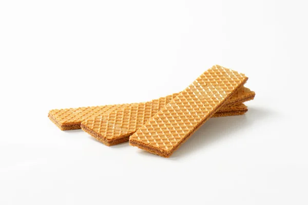 Hazelnut cream wafers — Stock Photo, Image