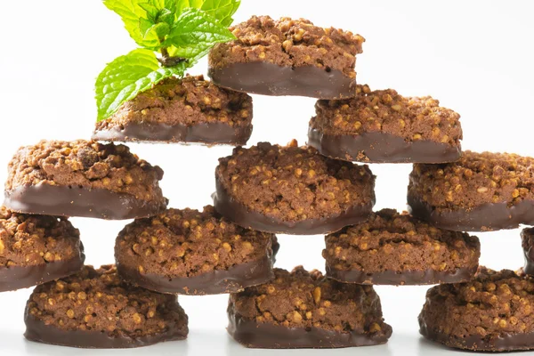 Biscotti di cioccolato biologico Quinoa — Foto Stock