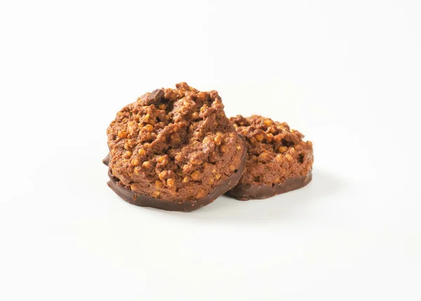 Organik Quinoa çikolata kurabiye — Stok fotoğraf