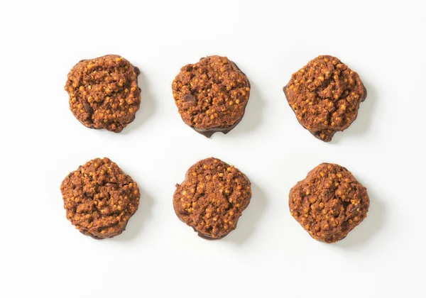 Organické Quinoa Cookies Čokoláda — Stock fotografie