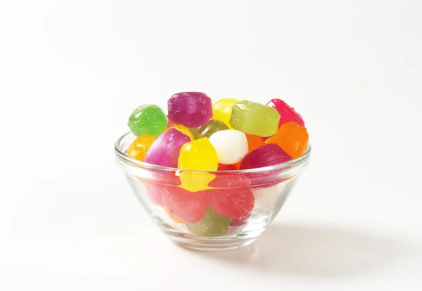 Dulces duros con sabor a fruta — Foto de Stock