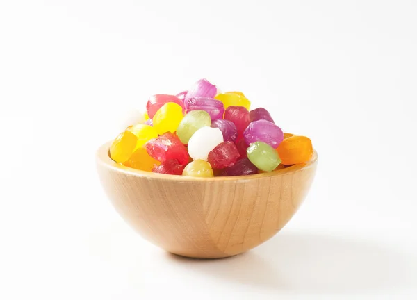 Dulces duros con sabor a fruta — Foto de Stock