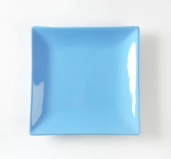 Placa cuadrada azul — Foto de Stock