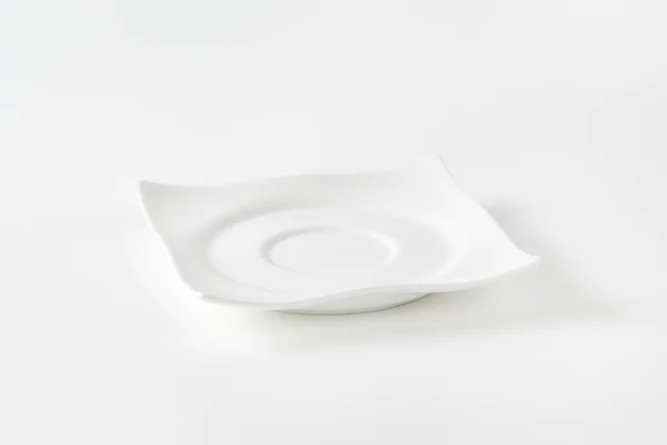 Square saucer — Stock Photo, Image