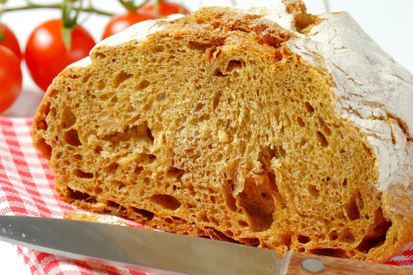 Crusty rye bread — Stock Photo, Image