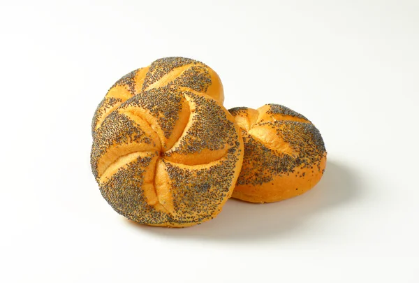 Poppy seed bulkie rolls — Φωτογραφία Αρχείου