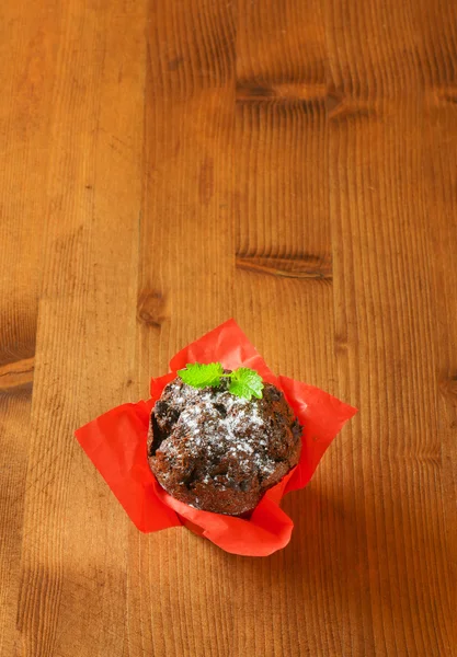 Muffin al cioccolato doppio — Foto Stock