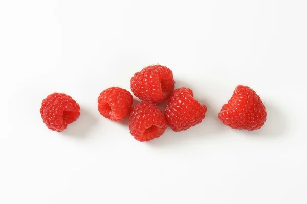 Frische Himbeeren — Stockfoto