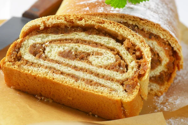 Walnut Roll — Stock Photo, Image