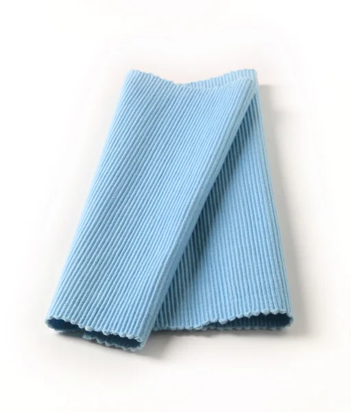 蓝色棉餐垫 — 图库照片