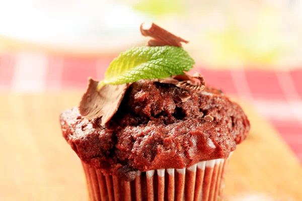 Bolinho de chocolate — Fotografia de Stock