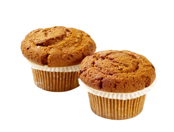 Due muffin alla zucca — Foto Stock