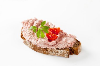 ekmek ve yaymak jambon