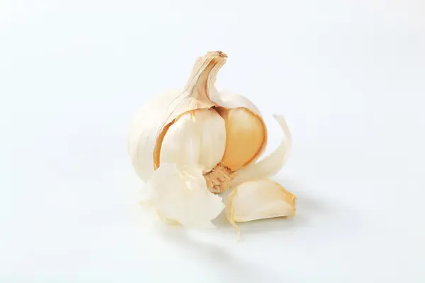 Frischer Knoblauch — Stockfoto