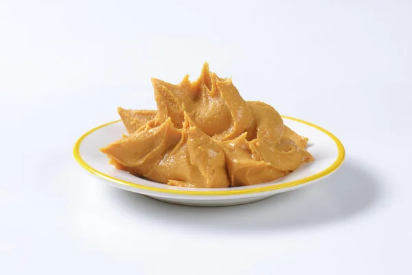 Creamy peanut butter — Stock Photo, Image