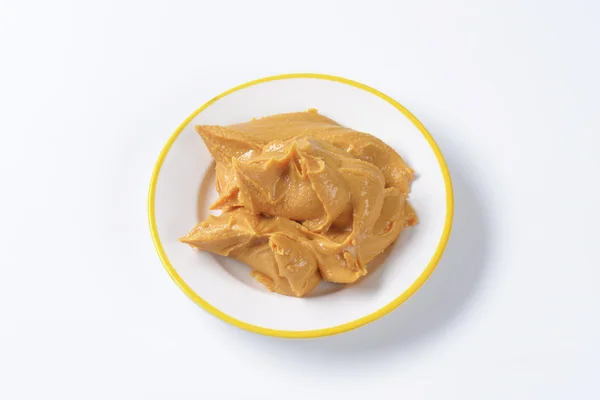 Mantequilla de cacahuete cremosa —  Fotos de Stock