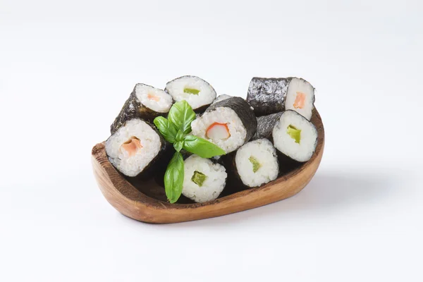 Classic sushi rolls — Stock Photo, Image