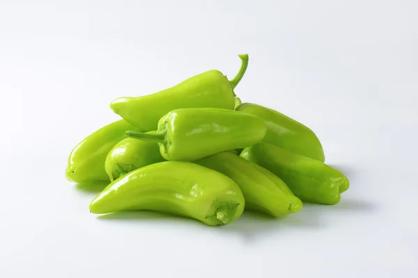 Pimientos verdes frescos — Foto de Stock