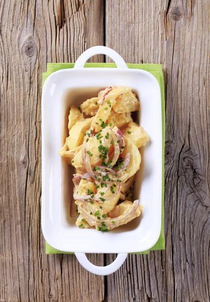 Honey mustard potato salad — Stock Photo, Image