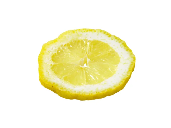 Plátek čerstvého citronu — Stock fotografie