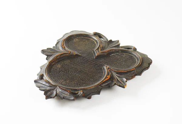 Trivet en bois vintage — Photo