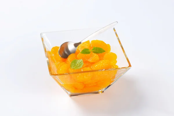 Ingeblikte mandarijn sinaasappelen — Stockfoto