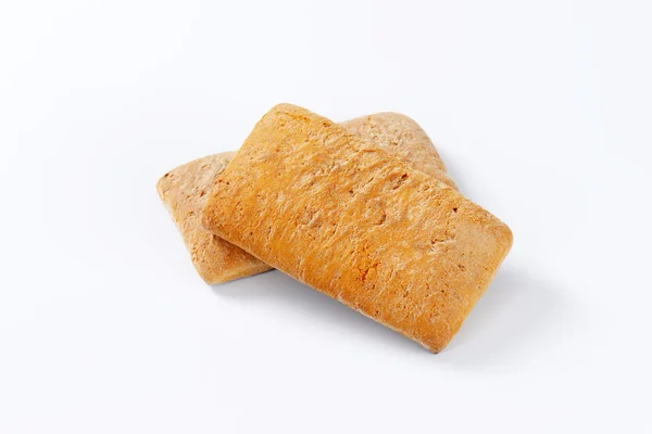Due biscotti di pan di zenzero — Foto Stock