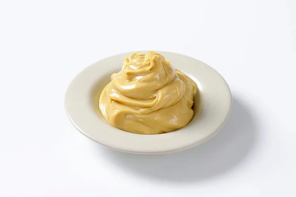 Hladký arašídové máslo — Stock fotografie