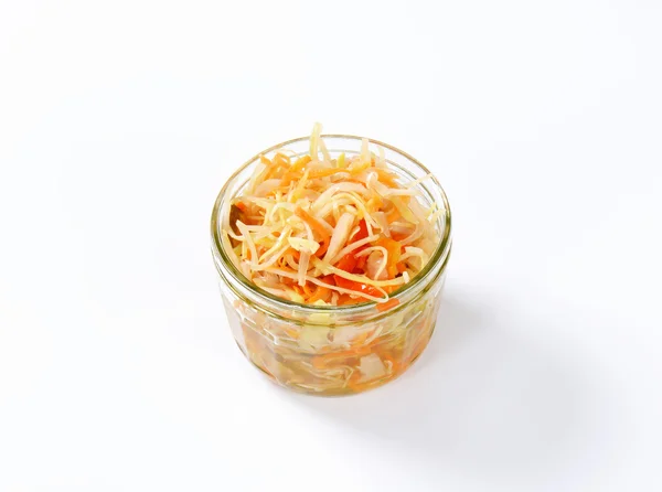 Pickled cabbage salad — Stock Photo, Image