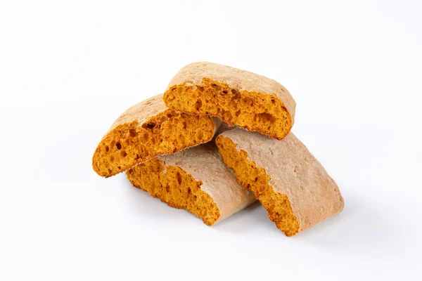 Biscotti di pan di zenzero dimezzati — Foto Stock