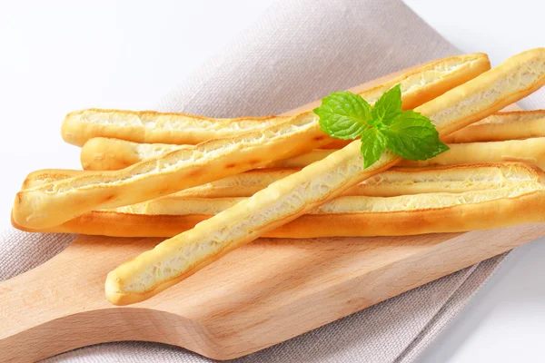 Italian Grissini breadsticks — Stock Photo, Image
